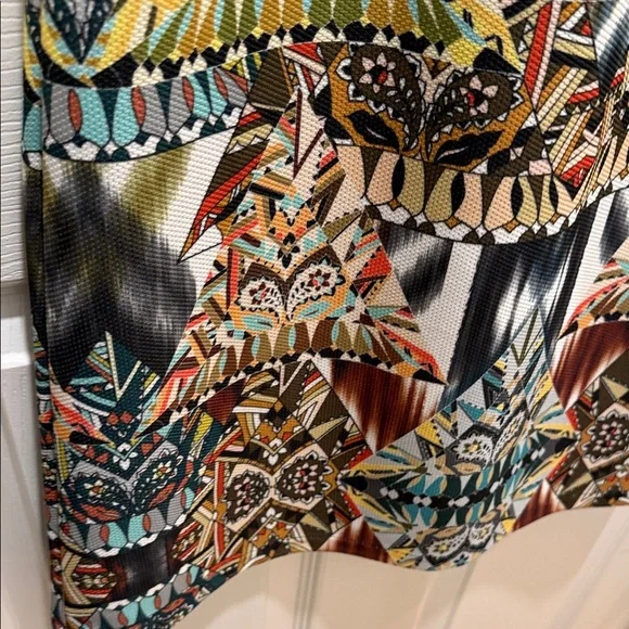 Custo Barcelona Geometric Print Mini Dress - Picture 6 of 16